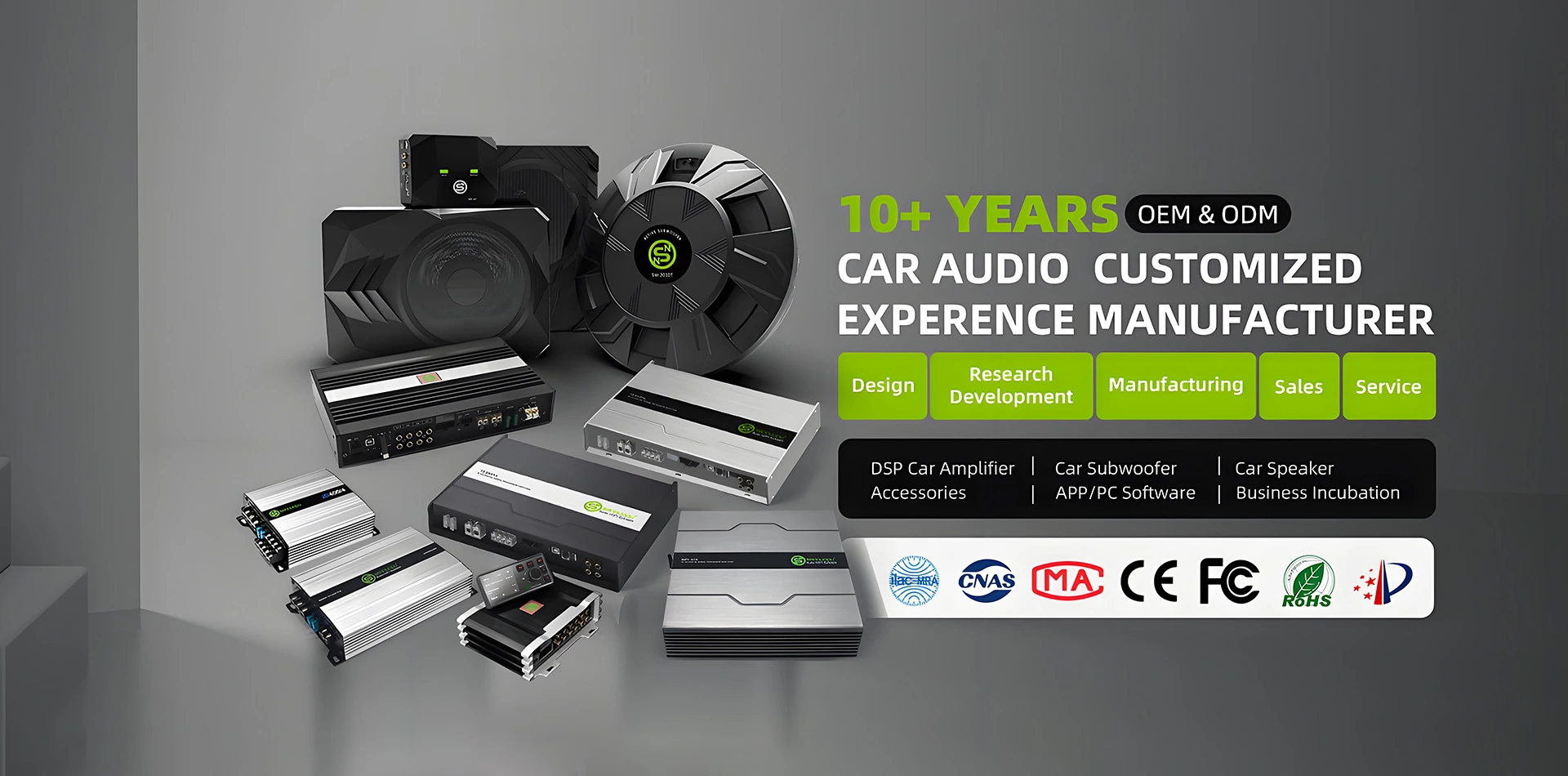 Fábrica de equipamentos de teste de áudio de carro