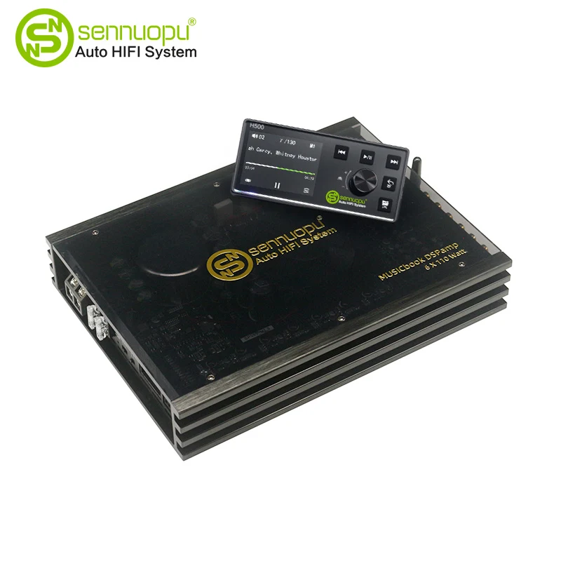 Amplificador DSP de carro 6*110 W 31 Equalizador de banda