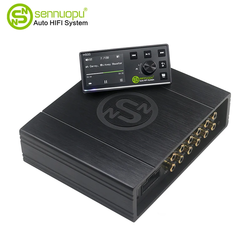 Carro DSP Processador 4 Amplificador de canais com 8 canais Processadores de som digital