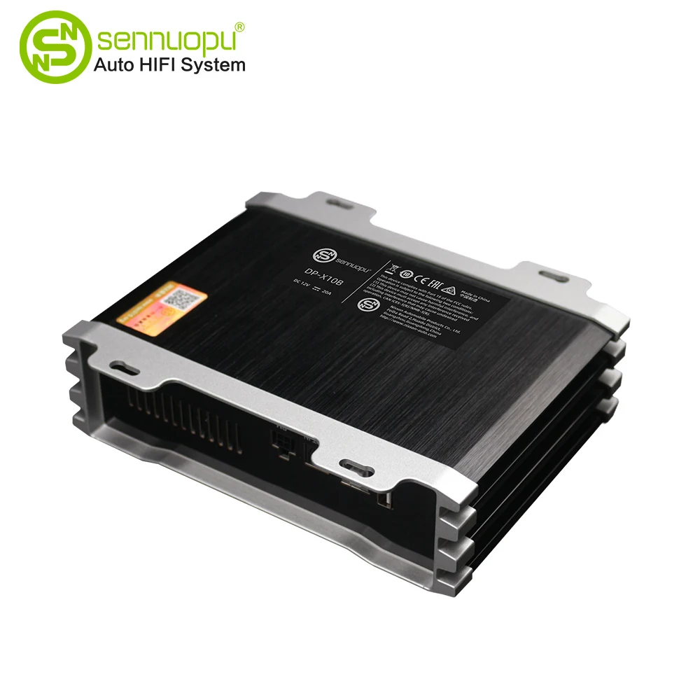 Amplificador de som de carro 4 CH DSP Audio Processadores de som digital de 8 canais