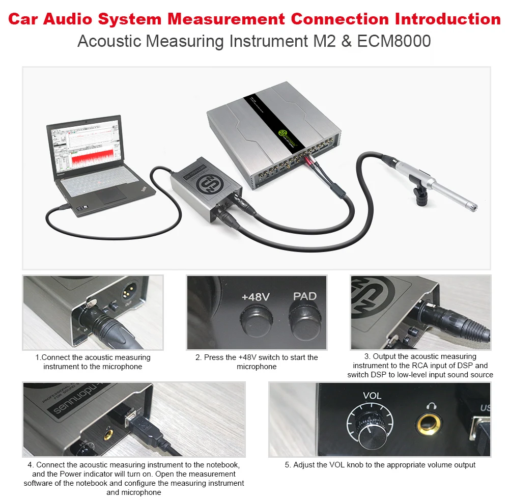 Vehicle Acoustic Analyzer Auto Audio Testing Equipment