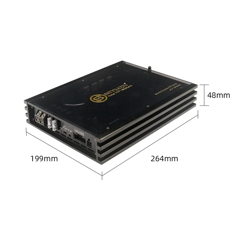 Car DSP 6-Channel Amplifier with 8-Channel Digital Signal Processor