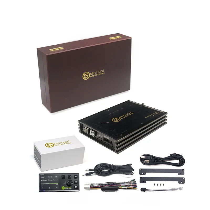 Car DSP 6-Channel Amplifier with 8-Channel Digital Signal Processor